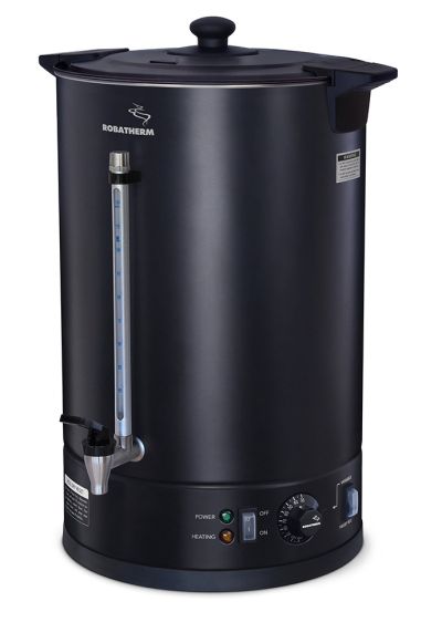 Black Powder Coated, Variable Pre-Set Control Hot Water Urn, 20Ltr UDB20VP