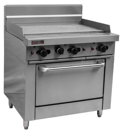 Trueheat RCR9-9G Gas 900mm Griddle Gas Oven