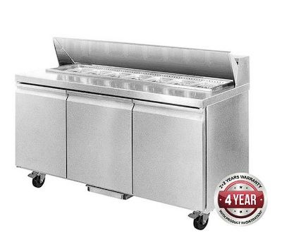 F.E.D. Thermaster SLB180 three large door Sandwich Bar