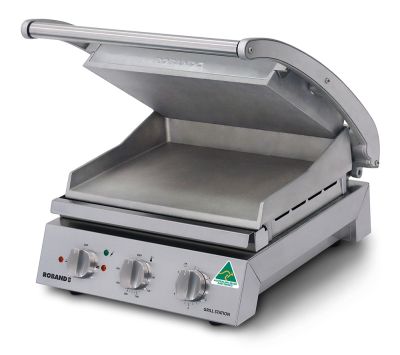 Roband GSA810SE 8 slice grill station, smooth plates – Electronic Timer