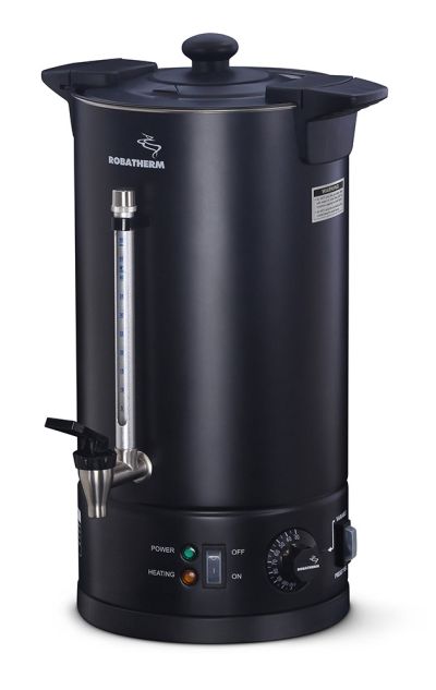 Black Powder Coated, Variable Pre-Set Control Hot Water Urn, 10Ltr UDB10VP