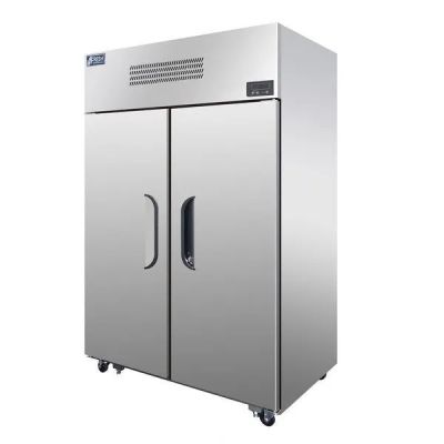 FRESH  KTM-45FS2 NARROW TOP MOUNT REACH-IN UPRIGHT FREEZER 2 DOORS  
