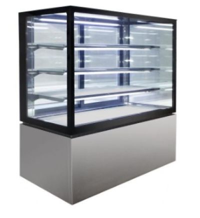 Anvil NDHV4740 Square Glass 4 Tier Hot Display 1200mm