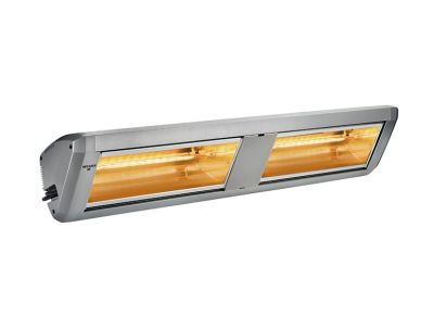 Heliosa 99 Double Infrared Wall-Mounted Heater with Waterproof Design and On/Off Switch Controls