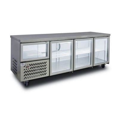 Glass Door Back Bar