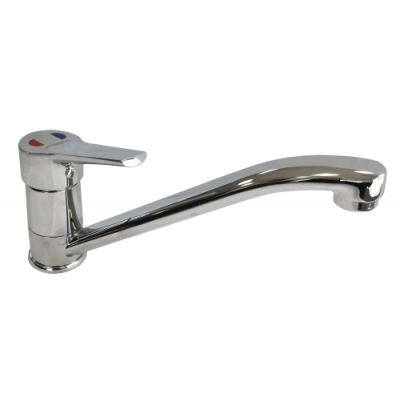 Acqualine AQD5200 Deck Mount Flick Mixer, 200mm Swing Spout