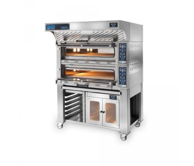 GAM AZZURRO 4 Series Stone Deck Pizza Oven - 4 x 34cm Pizzas FORA4TR400A