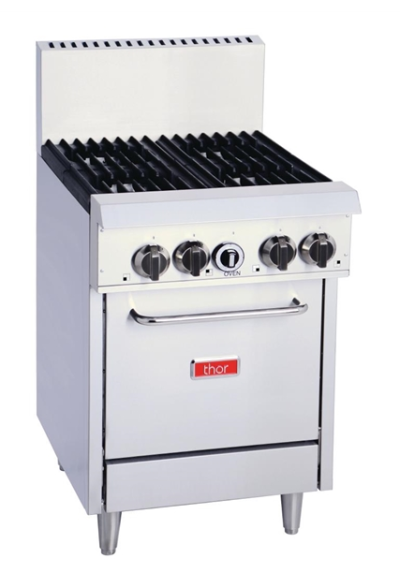 Thor 4 Burner Oven with Flame Failure - LPG TR-4F LPG GH100-P