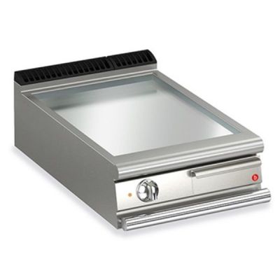 Baron Q90SFT/E605 1 Burner Electric Fry Top With Smooth Chrome Plate And Thermostat Control