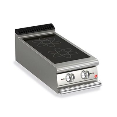 Baron Q90PC/IND400 2 Heat Zone Electric Induction Cook Top
