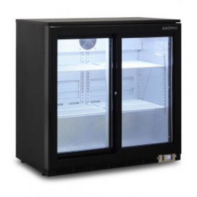 Bromic BB0200GDS-NR Back Bar Fridge - 190 Litre (Sliding Door)