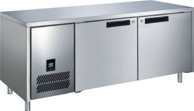 Glacian 2 DOOR SLIMLINE 660 DEEP STEEL CHILLER BCS61420