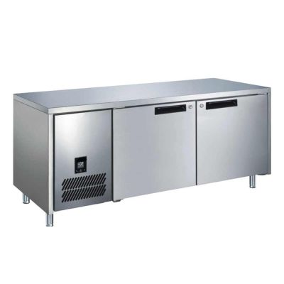 Glacian BCS61420 Slimline 660 Deep Fridge 2 Door – Stainless Steel