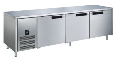 Glacian BCS72476 760mm Deep 3 Door S/S Underbench Fridge