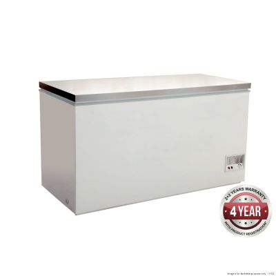 F.E.D. Temperate Thermaster BD466F Commercial Chest Freezer w/ S/S lids 466L