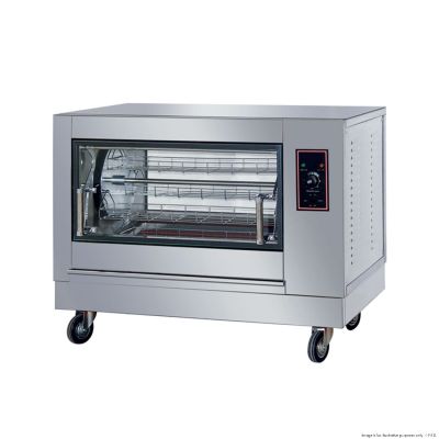 F.E.D. Benchstar YXD-266E Compact Heavy Duty Basket Rotisserie Fits 8-12 Birds