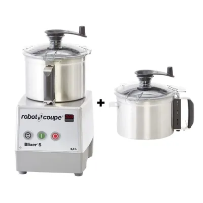Robot Coupe Blixer 5 with 5.9 Litre Bowl + additional bowl assembly