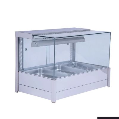 Bonvue Square Countertop Wet And Dry Bain Marie  BM11SC