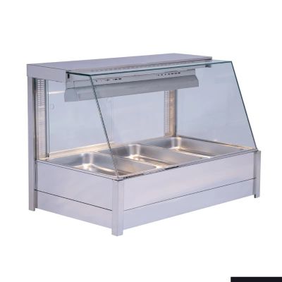 Bonvue Angled Countertop Wet And Dry Bain Marie BM11TC