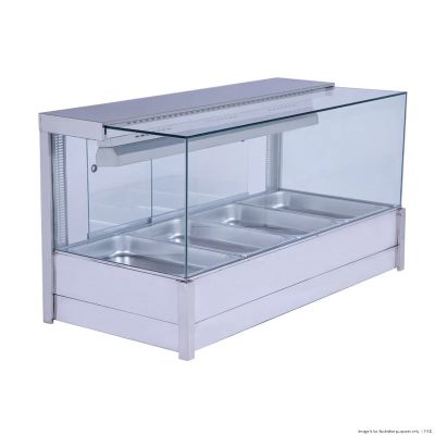 Bonvue Square Countertop Wet And Dry Bain Marie BM14SC