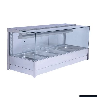 F.E.D Bonvue -BM17SC -Square Countertop Wet And Dry Bain Marie   