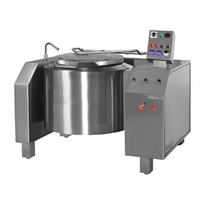 Baratta BMT-450S Electric 450 litre Bratt Pan with Auto Mixing | Auto Tank Tilt and Lid Lift