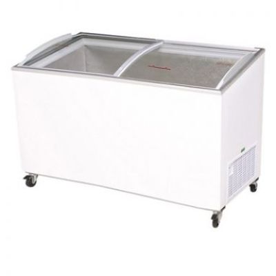 Bromic CF0500ATCG Glass Angled Top Chest Freezer - 427 Litre