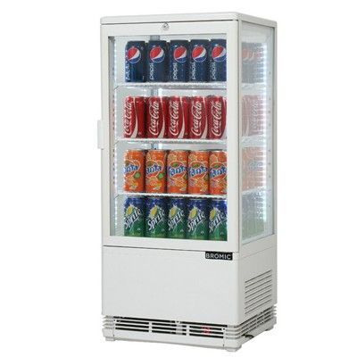 BROMIC CT0080G4W LED 78L Beverage Chiller - White