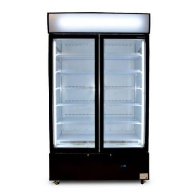 Bromic GM1000LBCAS Cassette Flat Glass Door LED Upright Display Chiller - 960L