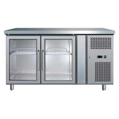 Bromic UBC1360GD Two Glass Door Under Bench Chiller 282L