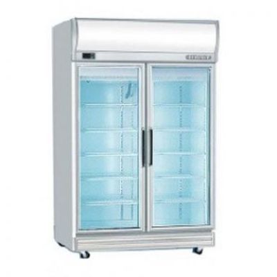 Bromic UF1000LF Glass Door Fan Forced Freezer 976L w/ Lightbox