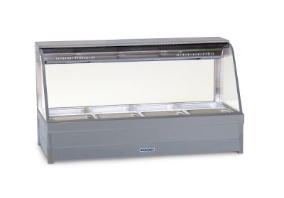 Roband C24 Curved Glass Hot Food Bar - 1355mm
