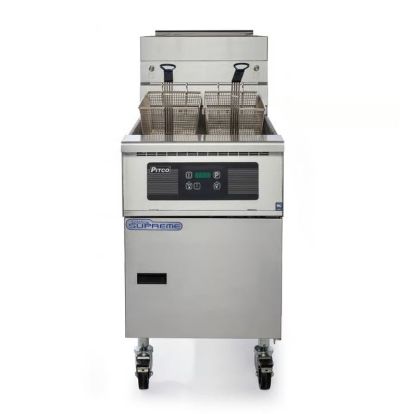 Pitco Solstice SSH75-C-FR Supreme Fryers Computer Controlled and Filter Ready