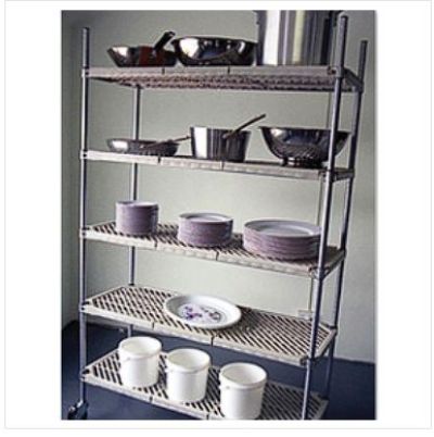 Atlas PM18427EPL5 5 Shelf Plastic Mat Shelving Kit 455mm Deep - 1065mm