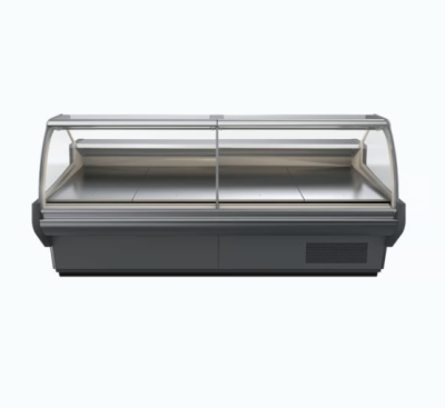 Bromic DD1250CG-NR - Curved Glass Deli Display 1330mm