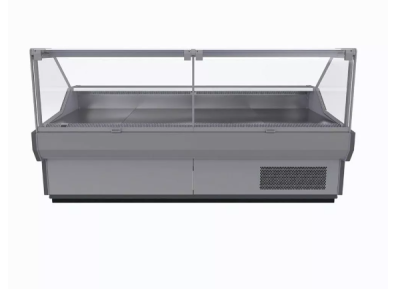 Bromic DD2500SG-NR - Square Glass Deli Display 2580mm