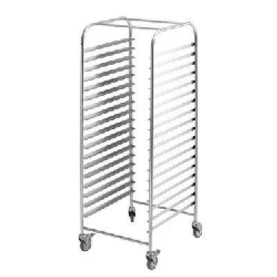 Simply Stainless SS16.BT Mobile Bakery Trolley - Suits 400mm Wide Trays