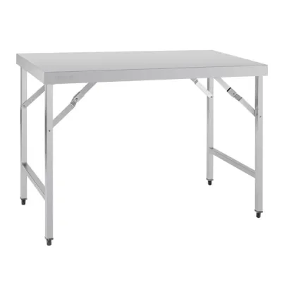 Vogue Stainless Steel Folding Table 1200mm CB905