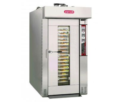 Zanolli Rotor Wind 5EL Double Rack Rotating Convection Oven - 36 Tray Roll-in Trolley (400 x 600) Capacity | Narrow Body 5RW0600