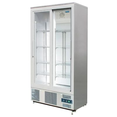 Polar G-Series Sliding Door Upright Bar Fridge 490Ltr CK478-A