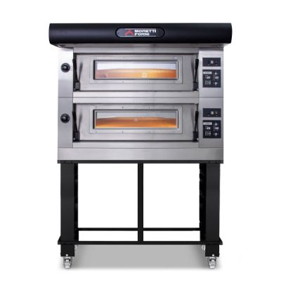 Moretti COMP A/2/S Amalfi Double Deck Oven on Stand