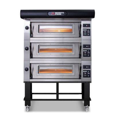 Moretti COMP D/3/S Amalfi Triple Deck Oven on Stand
