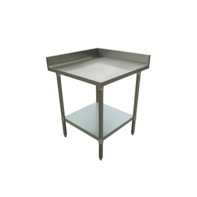 Exquisite CUS600 Stainless Steel Corner Bench 600mm