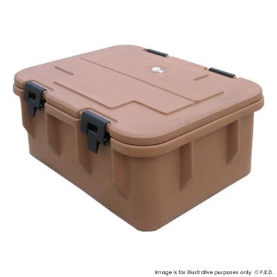 F.E.D. Food Tek CPWK080-3 Insulated Top Loading Food Carrier