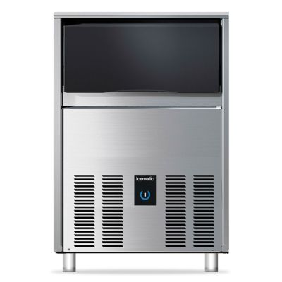 Icematic  CS46 ZP-A Underbench Self Contained Bright Cube Ice Machine - 40kg Production