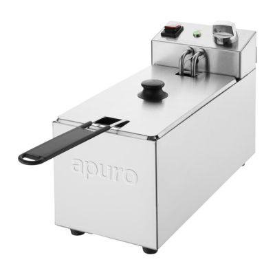 Apuro Single Tank Fryer - 3Ltr - 2kW CU614-A