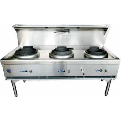 Goldstein CWA3 Air Cooled Triple Gas Wok