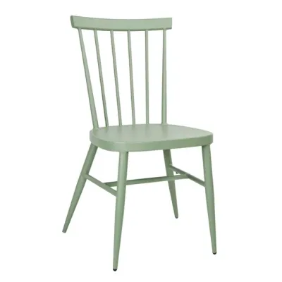 Bolero Windsor Aluminium Green Chairs (Pack of 4) DX687