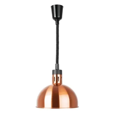 Apuro Retractable Dome Heat Shade Copper Finish DY460-A