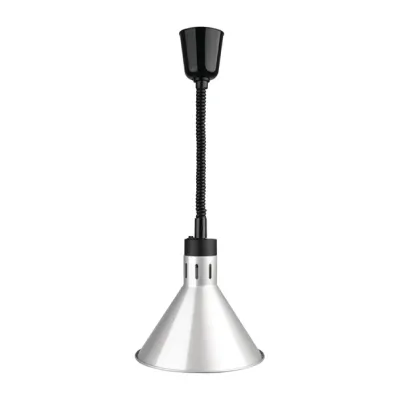 Apuro Conical Retractable Heat Shade Silver Finish DY464-A